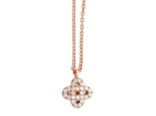 Palido Halskette Anhänger 18kt Roségold 1,9g Diamanten 0,07ct