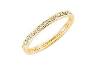 Palido Ring 14kt Gelbgold Diamanten 0,13ct 1,58g 