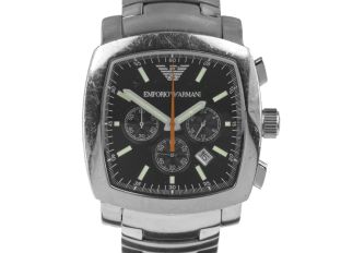 Emporio Armani Stahl Quarz Chronograph Armband Stahl 