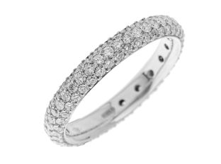 Ring Memory 18kt Weißgold 3,0g Diamanten 1,43ct 
