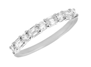 Alberti Ring 18kt Weißgold 2,3g Diamanten 0,63ct 