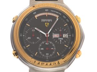 Ferrari Formula Day-Date Chronograph Ref.2660 Bj.2000 Full Set Original Vintage Unpoliert