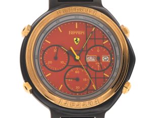 Ferrari Formula Day-Date Chronograph Ref.2659 Bj.1995 Full Set Original Vintage Unpoliert