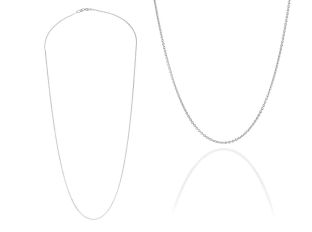 Palido Halskette 18kt Weißgold 2,2g 360mm