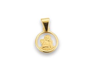 Palido Anhänger Engel 14kt Gelbgold 0,4g
