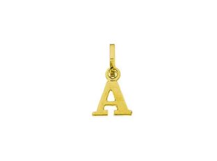 Palido Anhänger Buchstabe "A" 14kt Gelbgold 0,2g 6,0mm