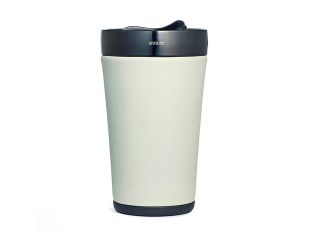 AnnLee Cup Thermobecher Leder Polvere Fume