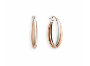 Palido Ohrschmuck Creolen 14kt Rosé/Weißgold 2,5g