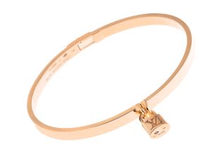 Louis Vuitton Armreif Anhänger Schloss 18kt Roségold 25,96g