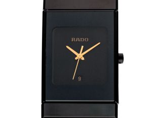 Rado Diastar Ceramica Keramik Quarz Armband Keramik 29x24mm Ref.111.0348.3 Vintage 