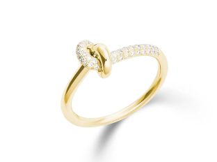 Palido Ring 18kt Gelbgold 3,3g Diamanten 0,19ct 