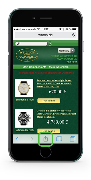 watch.de Webapp