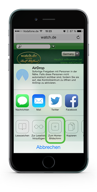 watch.de Webapp II